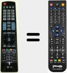 Replacement remote control for AKB72914206