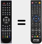 Replacement remote control for RC156IMAGINE