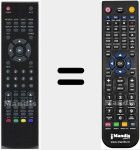 Ersatzfernbedienung f&uuml;r X81004807