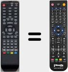 Ersatzfernbedienung für LCD1920DVX