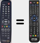 Ersatzfernbedienung für 11141