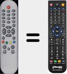 Replacement remote control for 1523103/00