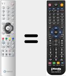 Replacement remote control for 2253-519