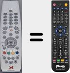 Ersatzfernbedienung für Cablecom (RC39870R00)