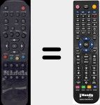 Ersatzfernbedienung f&uuml;r CCR520