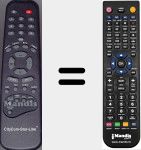 Ersatzfernbedienung f&uuml;r CCS170