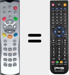 Ersatzfernbedienung f&uuml;r Imperal CPK