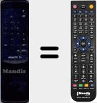 Replacement remote control for Others003