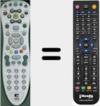 Ersatzfernbedienung f&uuml;r ScientificAtlanta001