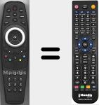 Replacement remote control for 6992108100