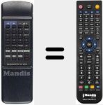 Ersatzfernbedienung f&uuml;r DIGICOMPUTER28KEYS