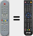 Ersatzfernbedienung für RC152372000