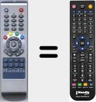 Ersatzfernbedienung f&uuml;r RCM40M50