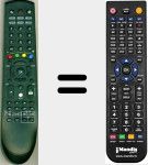 Ersatzfernbedienung für RCDHP8100U