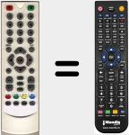 Ersatzfernbedienung für RCVSTBAW09