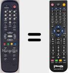 Ersatzfernbedienung für MS3003