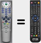 Ersatzfernbedienung für RCS19M0H