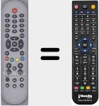 Replacement remote control for CSR40FTAVERS2