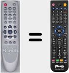 Ersatzfernbedienung f&uuml;r CSR60CI