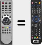 Ersatzfernbedienung f&uuml;r RC404