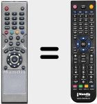 Ersatzfernbedienung für IRC8000C