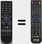 Replacement remote control for 9802FTAUSB