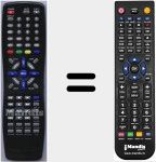 Replacement remote control for LVD162B