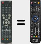 Ersatzfernbedienung f&uuml;r 043A55656W121