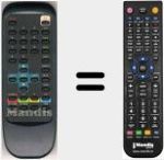 Replacement remote control for RM07901