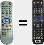 Ersatzfernbedienung f&uuml;r RC35N