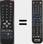 Ersatzfernbedienung für VSR100G-III (08010389)