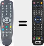 Ersatzfernbedienung für RCMAXT