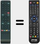 Ersatzfernbedienung f&uuml;r SHDFSAT12