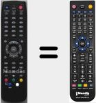 Ersatzfernbedienung für P702829001