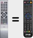 Ersatzfernbedienung für LCD-TC RC-E22