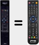 Ersatzfernbedienung f&uuml;r MM640