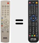 Replacement remote control for RG11 (600RG11G0A1)