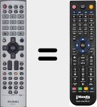 Ersatzfernbedienung für RC003 (RP5732TE)