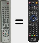 Ersatzfernbedienung f&uuml;r P40842