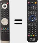 Replacement remote control for RC1800 (20453931)