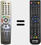 Ersatzfernbedienung f&uuml;r RS-535 (014002890)