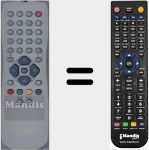 Ersatzfernbedienung f&uuml;r Radiola002