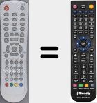 Replacement remote control for C155