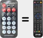 Replacement remote control for REMCON1546