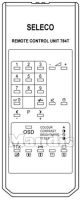 Original remote control SELECO 784 T OSD