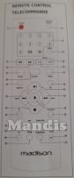 Original remote control MADISON Mad1000CD