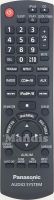 Original remote control PANASONIC Audio System (N2QAYB000522)