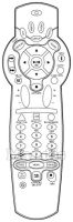 Original remote control DVICO REMCON289