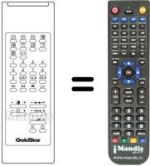Replacement remote control LG SEC2418