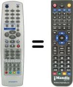 Replacement remote control SEC3416
